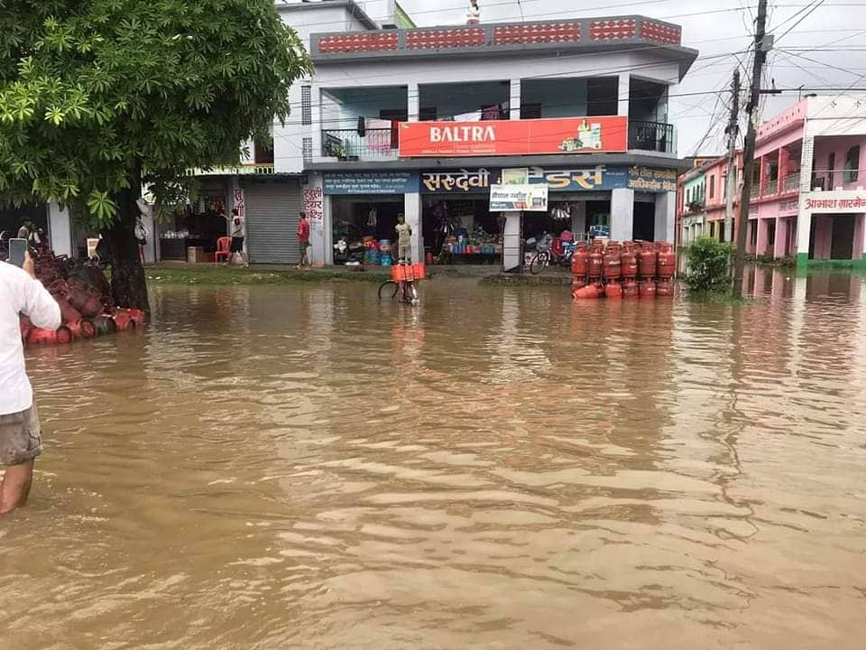 वर्षापछि कैलालीको पूर्वी क्षेत्रका वस्ती डुवानमा