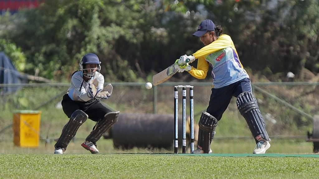 नवौं राष्ट्रिय खेलकुद : महिला क्रिकेटको एपिएफ क्लबले गण्डकी प्रदेशलाई पराजित गर्याे