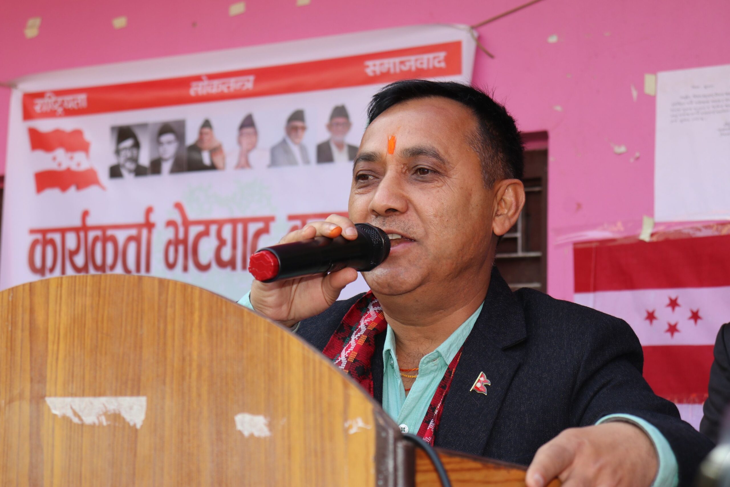 नेपाली काँग्रेसले प्रस्ताव गरेको उम्मेदवार राष्ट्रपति बन्नेः विश्वप्रकाश शर्मा